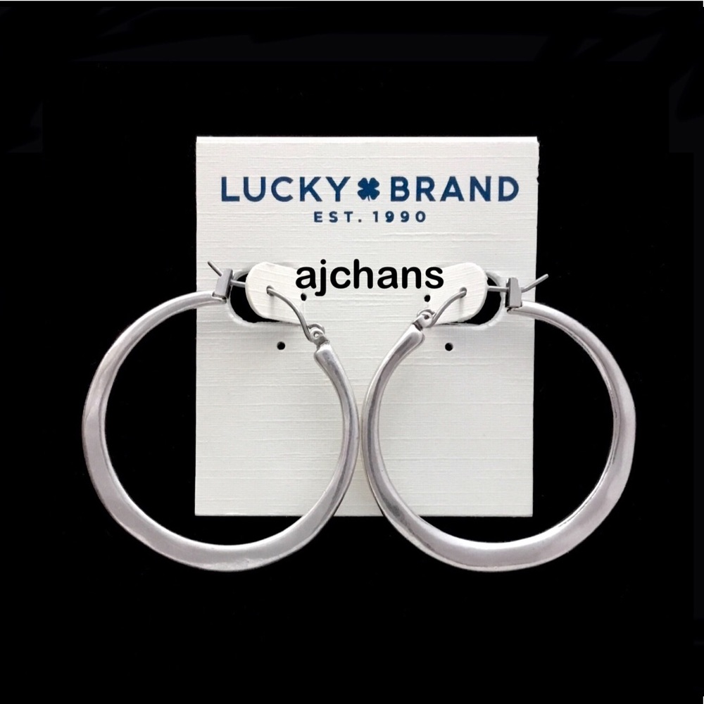 Lucky Brand Hoop Earrings